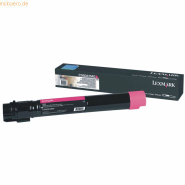 Lexmark Toner Lexmark X950X2MG magenta von Lexmark