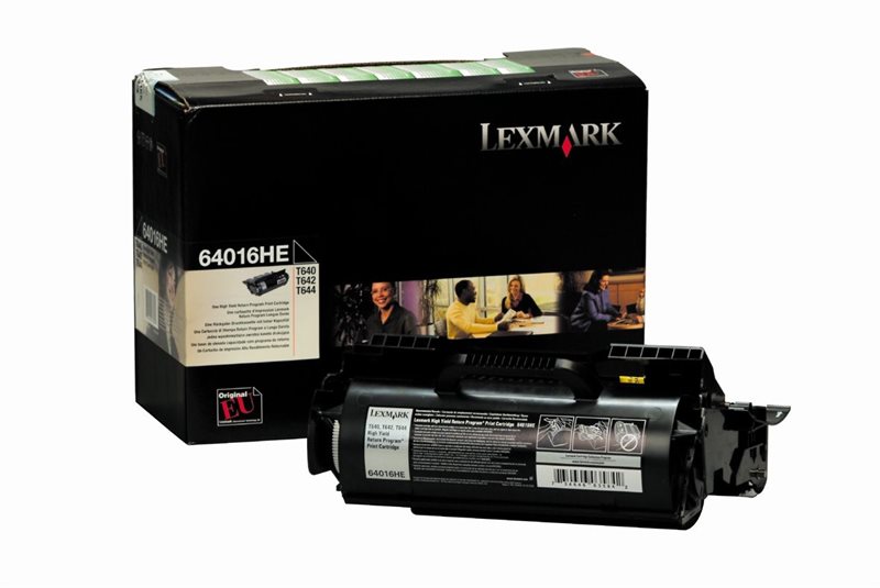 Lexmark Toner-Rückgabe-Druckkassette schwarz, HC, von Lexmark