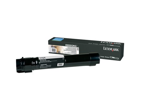 Lexmark Toner X950 X952 X954 X950X2KG Original Schwarz 38000 Seiten von Lexmark