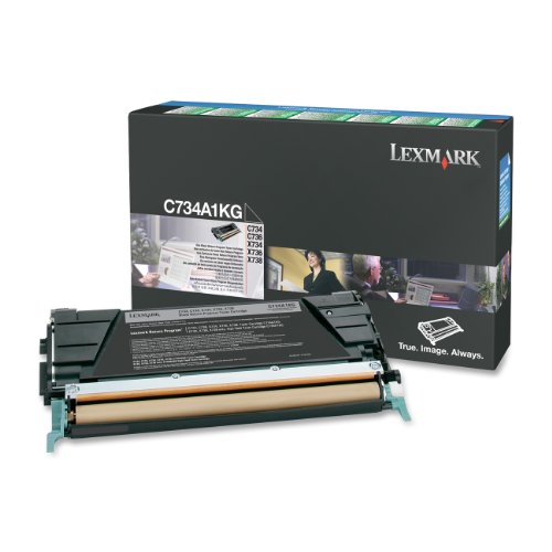 Lexmark Tonerkartusche für F C73X X73X Kapazität 8000 Seiten, schwarz von Lexmark