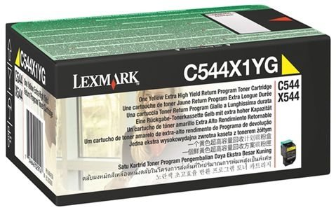 Lexmark Tonerkassette gelb, HC für C544/X544 von Lexmark