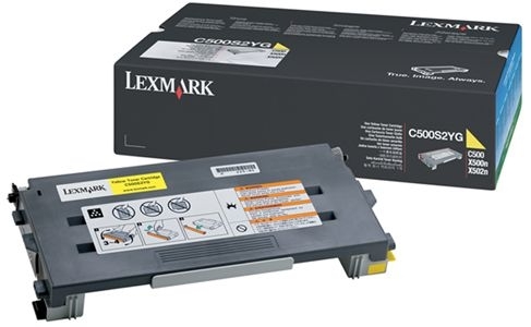 Lexmark Tonerkassette gelb, original, C500H2YG von Lexmark