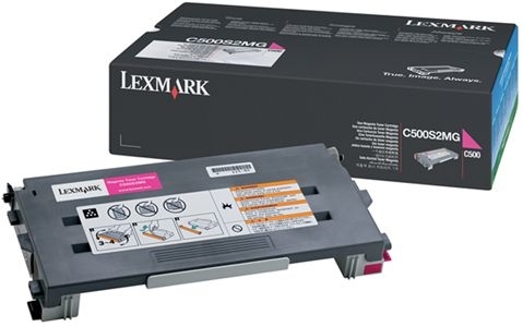 Lexmark Tonerkassette magenta, original, C500H2MG von Lexmark