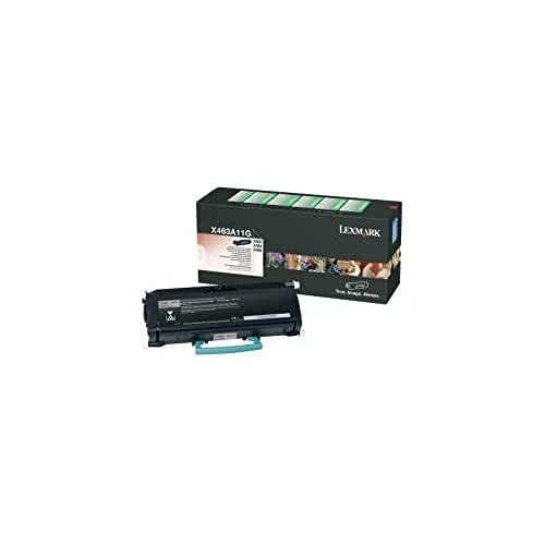 Lexmark X463A11G X463, X464, X466 Tonerkartusche 3.500 Seiten return program, schwarz von Lexmark