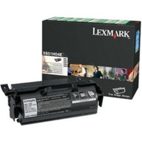 Lexmark X651H04E Toner schwarz für Lexmark X 650/656 von Lexmark