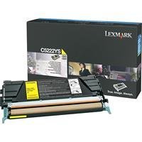 Lexmark Yellow Toner Cartridge for C52x・3000 Seiten・Gelb・(C5222YS) (EAN: 0734646396721) von Lexmark