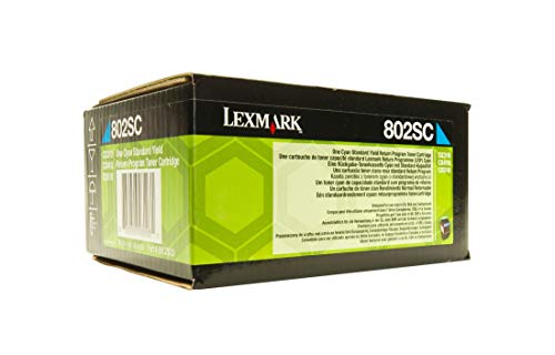 Original Lexmark 80C2SC0 Toner cyan CX 310 dn/n/410 de/dte/e/510 de/dhe von Lexmark