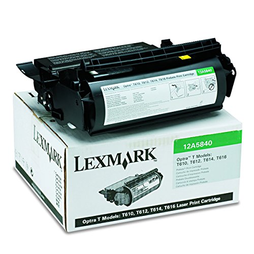 Original Lexmark Toner für Optra T610 T612 T614 T616 12A5840 - 10000 Seiten von Lexmark
