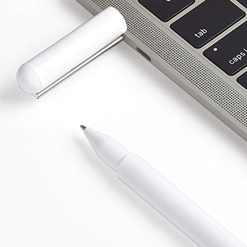 Lexon C-Pen USB-C-Flash-Speicher, 32 GB, Edelstahl für Clip, ABS-Hauptteil (Glossy White) von Lexon