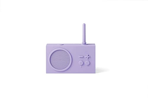 Lexon TYKHO 3 Tragbarer Bluetooth Lautsprecher mit FM Radio, Wasserdicht und Wiederaufladbarer Akku - HELLES LILA Lexon TYKHO 3 Tragbarer Bluetooth Lautsprecher mit FM Radio, Wasserdicht und Wiederaufladbarer Akku - HELLES LILA von Lexon