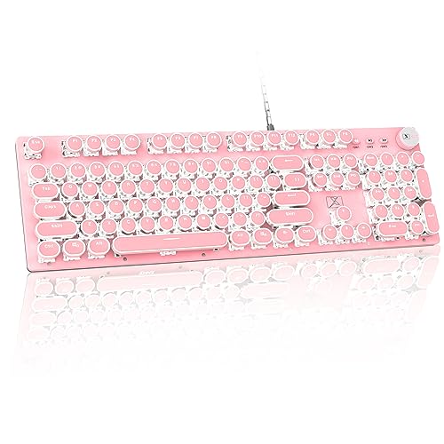 LexonElec Der Blaue Schalter Kann Zehn Laminosiken für Licht, 106 Taste USB-Computer, Manschetten-Stecker, Programmierbare Knöpfe, die Windows - und Vista Benutzen-Rosa LexonElec Der Blaue Schalter Kann Zehn Laminosiken für Licht, 106 Taste USB-Computer, Manschetten-Stecker, Programmierbare Knöpfe, die Windows - und Vista Benutzen-Rosa von LexonElec
