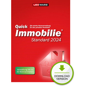 LEXWARE QuickImmobilie Standard 2024 Software Vollversion (Download-Link) von Lexware