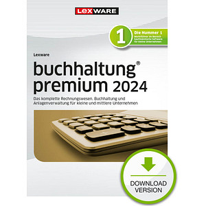 LEXWARE buchhaltung premium 2024 Software Vollversion (Download-Link) von Lexware