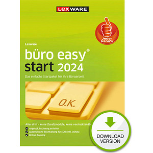 LEXWARE büro easy start 2024 Software Vollversion (Download-Link) von Lexware