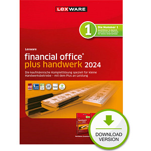 LEXWARE financial office plus handwerk 2024 Software Vollversion (Download-Link) von Lexware