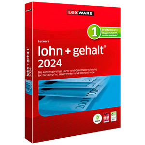 LEXWARE lohn+gehalt 2024 Software Vollversion (PKC) von Lexware