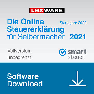 LEXWARE smartsteuer 2021 (für das Steuerjahr 2020) Software Vollversion (Download-Link) von Lexware