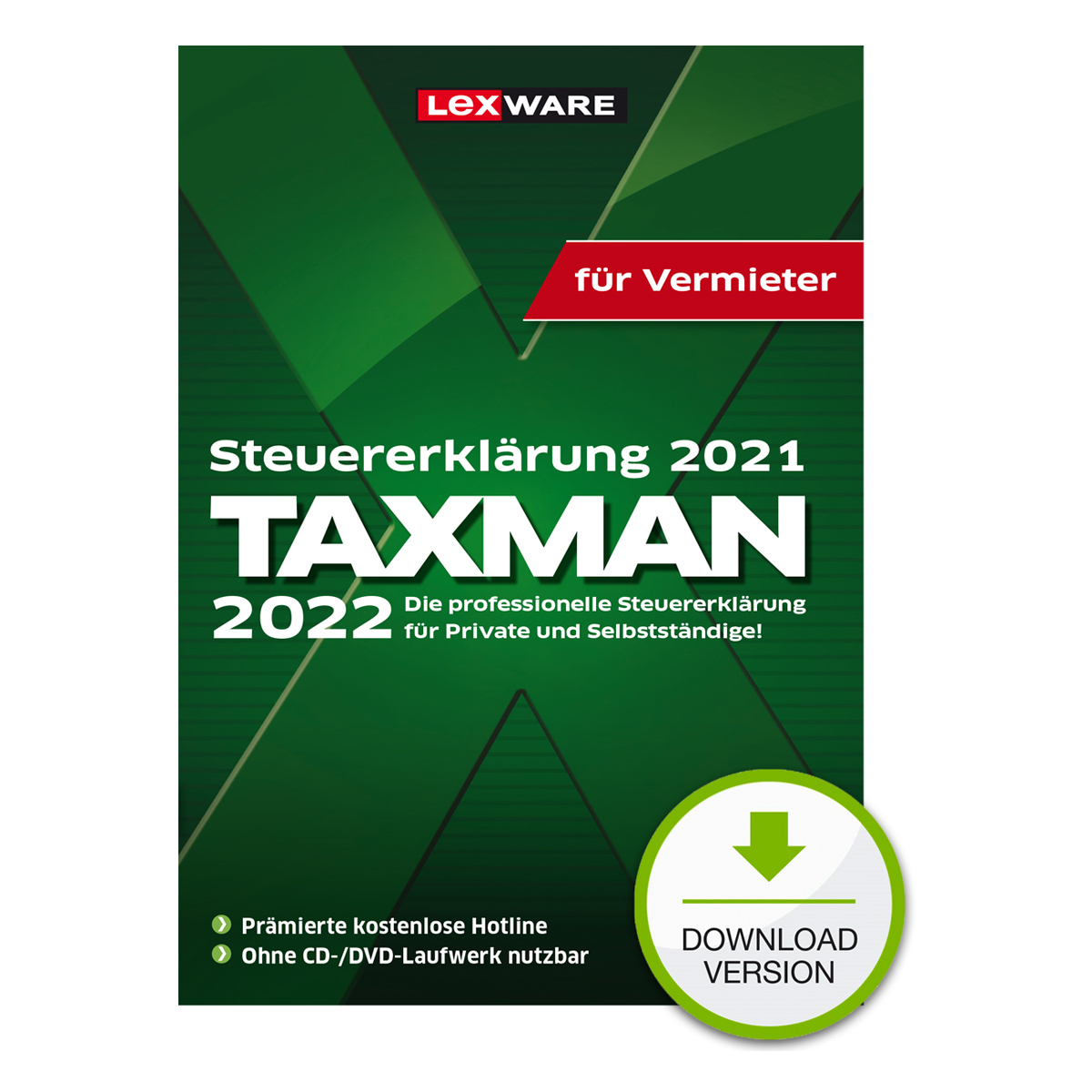 Lexware Taxman 2022 für Vermieter von Lexware