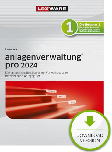 Lexware anlagenverwaltung pro 2024 Download Jahresversion (365-Tage) | PC | PC Aktivierungscode per Email von Lexware