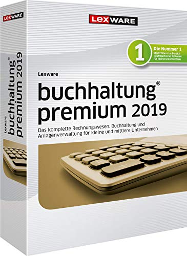 Lexware buchhaltung 2019|premium-Version Minibox (Jahreslizenz)|Einfache Buchhaltungs-Software für Freiberufler, Handwerker, kleine und mittlere Unternehmen|Kompatibel mit Windows 7 oder aktueller von Lexware