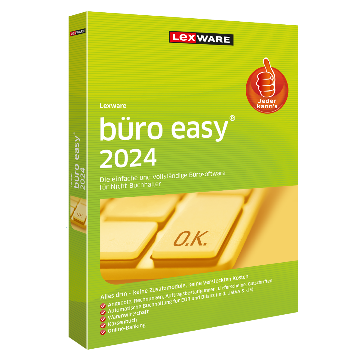 Lexware büro easy 2024 Jahresversion (365-Tage) von Lexware