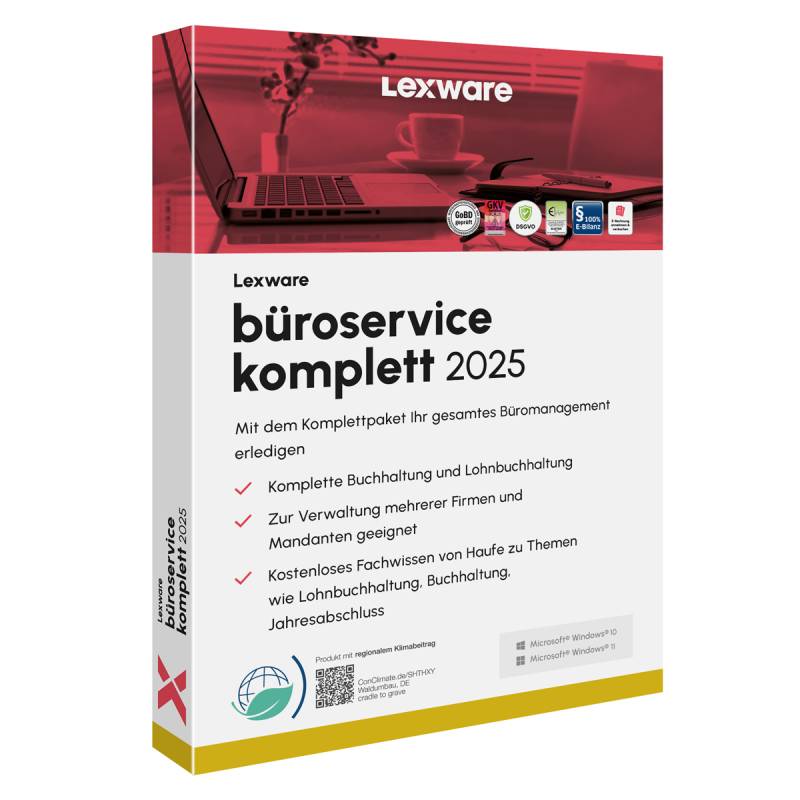 Lexware büroservice komplett 2025 Mehrplatzversion - Abo von Lexware