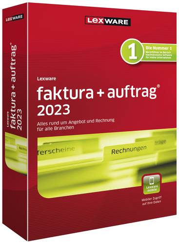 Lexware faktura+auftrag 2023 Jahreslizenz, 1 Lizenz Windows Finanz-Software von Lexware