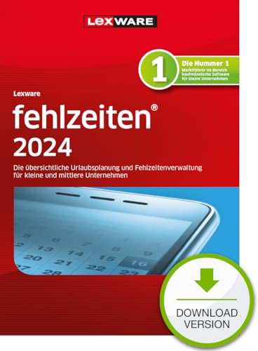 Lexware fehlzeiten Standard 2024 (365 Tage) │PC Aktivierungscode per Email von Lexware