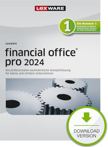 Lexware financial office Pro 2024 (365 Tage)| PC Aktivierungscode per Email | kaufmännische Komplett-Lösung von Lexware