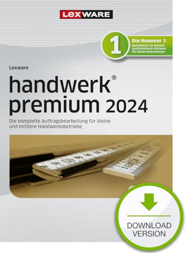Lexware handwerk Premium 2024 (365 Tage)| PC Aktivierungscode per Email von Lexware