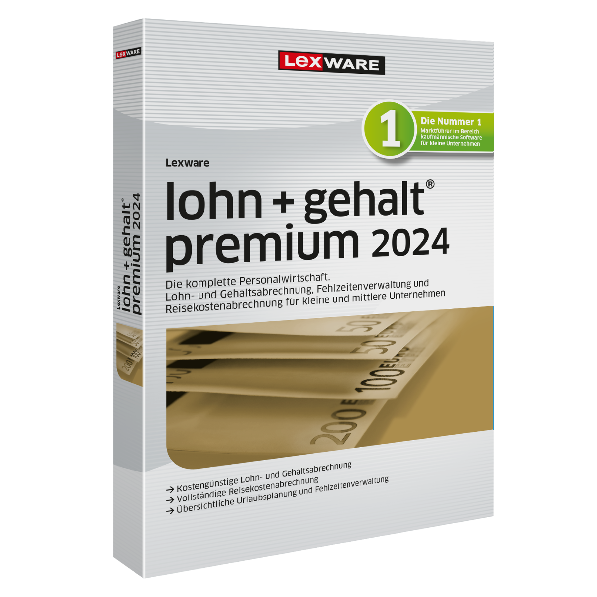 Lexware lohn+gehalt premium 2024 Download Jahresversion (365-Tag von Lexware