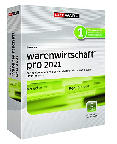 Lexware warenwirtschaft pro 2021|Minibox (Jahreslizenz)|Effizientes Warenwirtschaftssystem|Kompatibel mit Windows 8.1 oder aktueller|Pro|3|1 Jahr|PC|Disc von Lexware