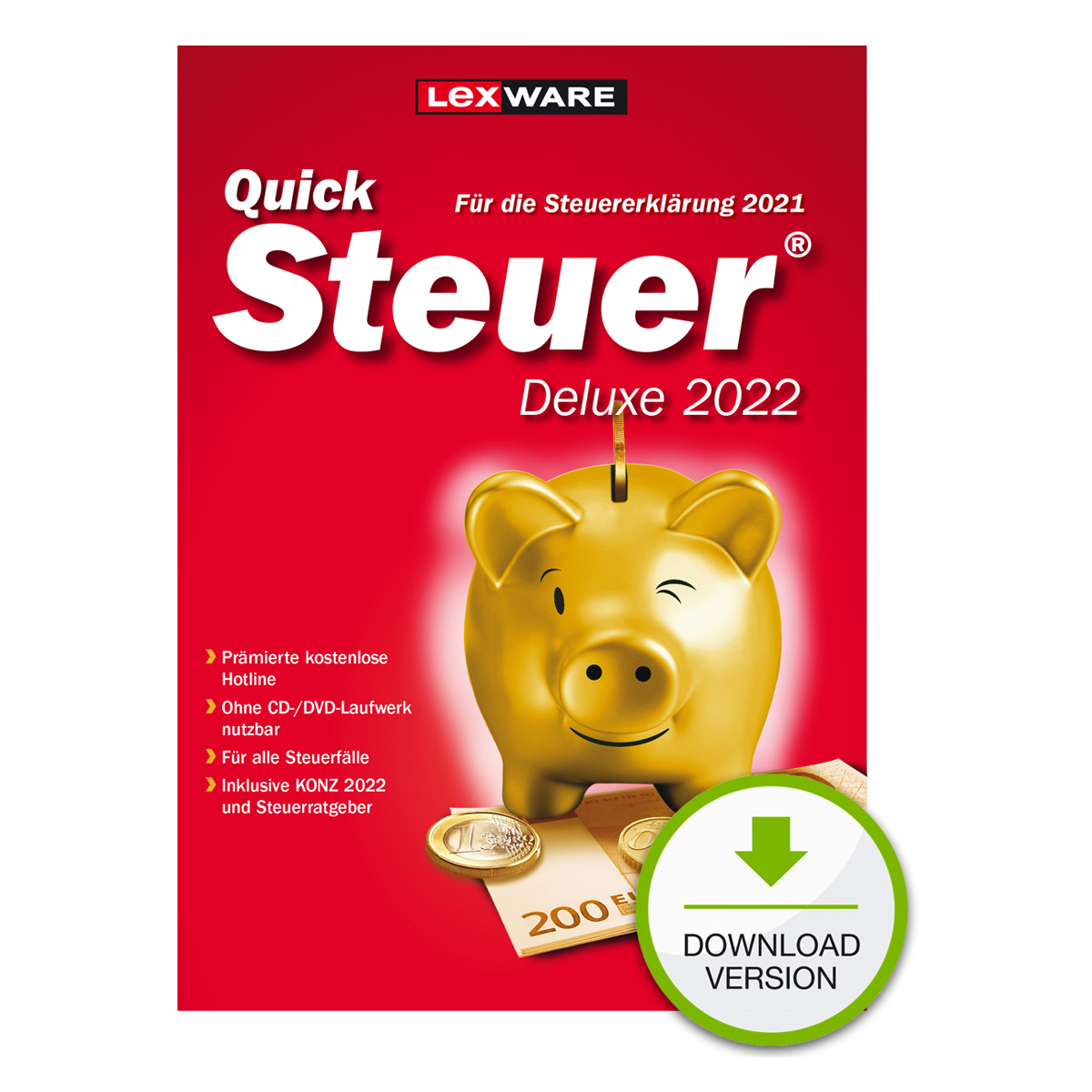 QuickSteuer Deluxe 2022 von Lexware