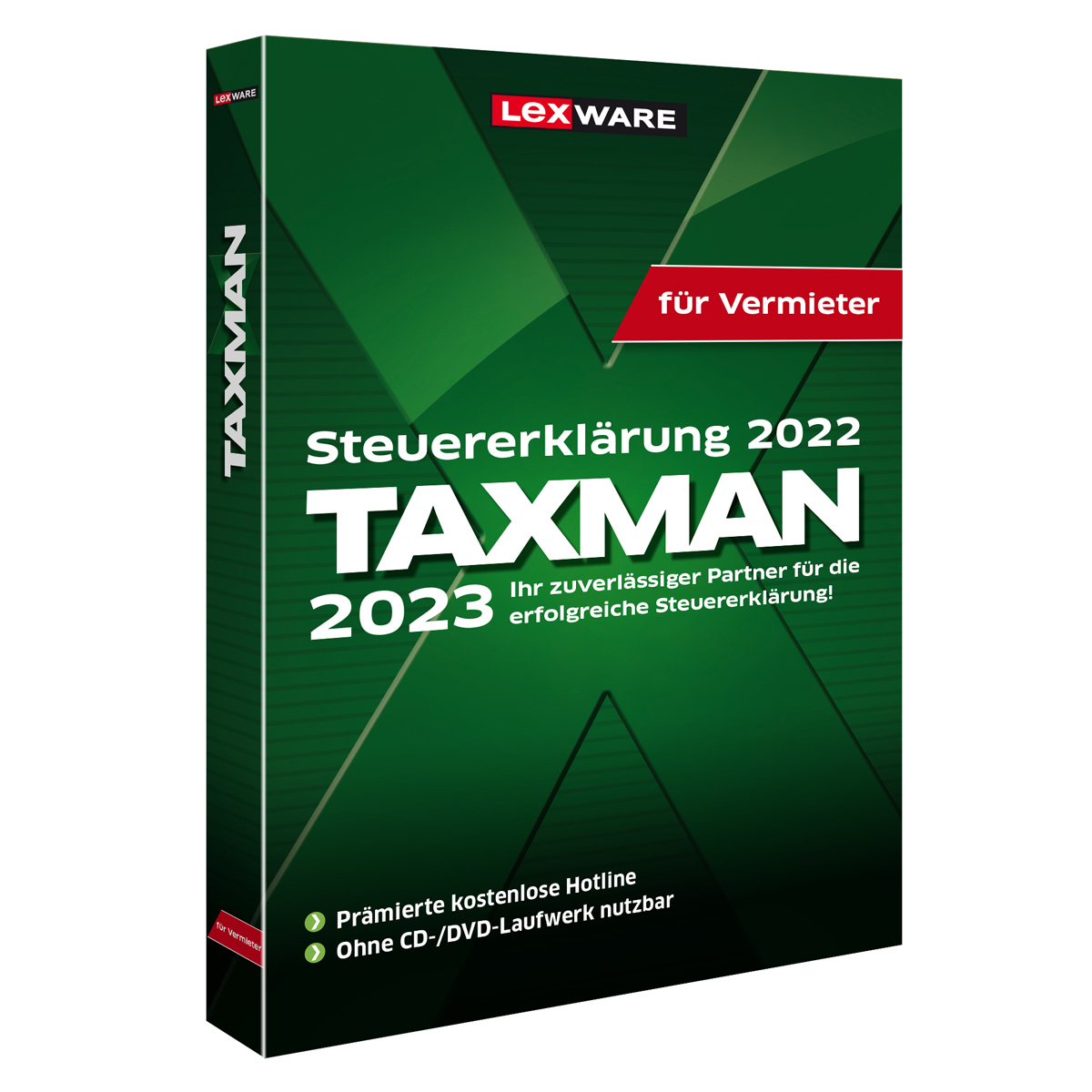 TAXMAN 2023 für Vermieter von Lexware