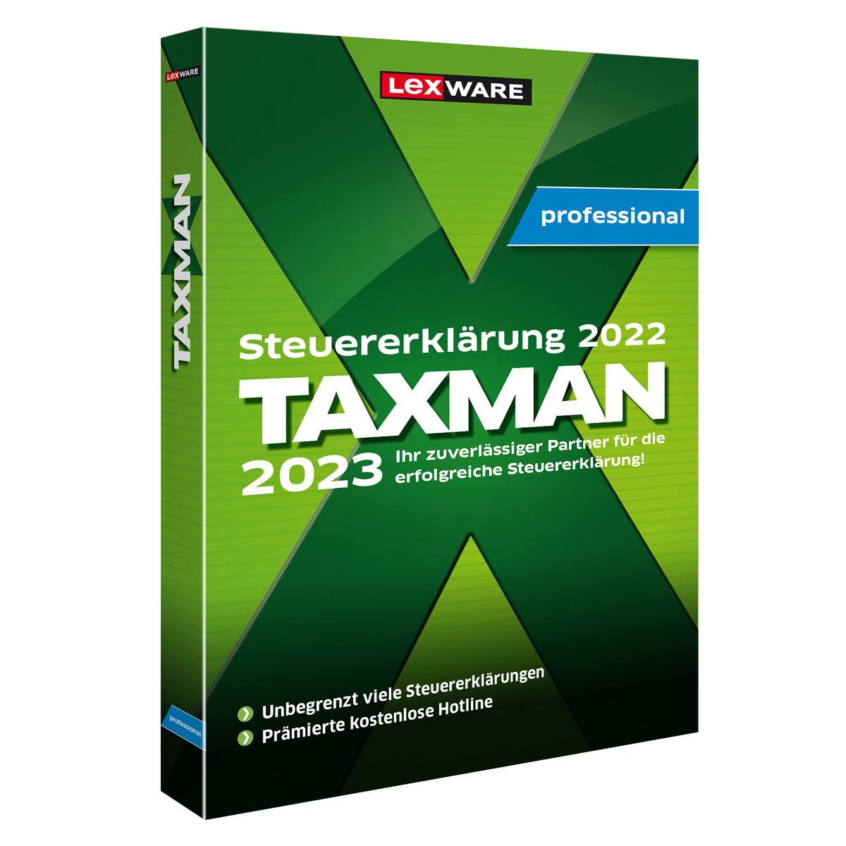 TAXMAN professional 2023 (5-Platz Lizenz) Download von Lexware