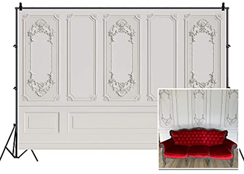 Leyiyi 3 x 2,1 m Vintage Zimmer Innen Hintergrund Europäischer Rahmen Modern Haus Französisch Schloss Friedhof Wand Retro Stil Foto Cowboy Kindergeburtstag Portrait Studio Requisiten Vinyl-Tapeten Leyiyi 3 x 2,1 m Vintage Zimmer Innen Hintergrund Europäischer Rahmen Modern Haus Französisch Schloss Friedhof Wand Retro Stil Foto Cowboy Kindergeburtstag Portrait Studio Requisiten Vinyl-Tapeten von Leyiyi