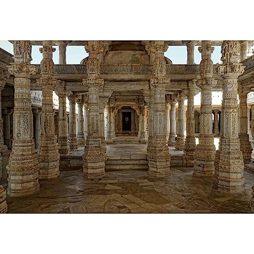Leyiyi Fotohintergrund, 2,4 x 1,8 m, antiker indischer Tempel, schöner magischer alter indischer Tempel, Säulen, geschnitzte Wand, tolle Marmorsäulen, Skulpturen, Hintergrund, indisches Vinyl Leyiyi Fotohintergrund, 2,4 x 1,8 m, antiker indischer Tempel, schöner magischer alter indischer Tempel, Säulen, geschnitzte Wand, tolle Marmorsäulen, Skulpturen, Hintergrund, indisches Vinyl von Leyiyi