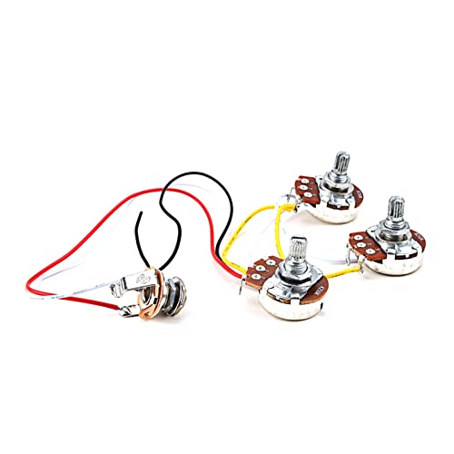 2V 1T Kabel 3 Way A250K Kabelbaum Vor Verzerrung Gitarrenkabel Für E Gitarrenbass Reparatur Ersatz 2V 1T Kabel 3 Way A250K Kabelbaum Vor Verzerrung Gitarrenkabel Für E Gitarrenbass Reparatur Ersatz von LfrXtra