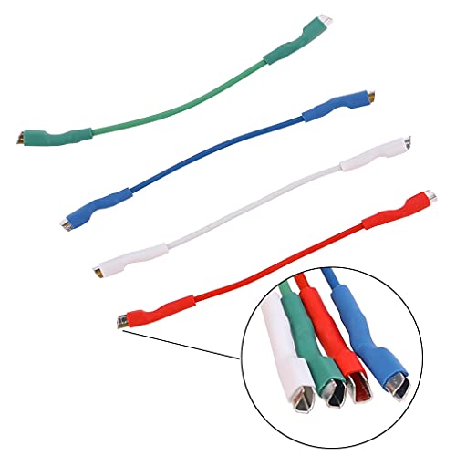 4pcs 50 Mm 5n Leads Header Drahtkabel Für 1 2-1 3 Mm Stifte Plattenspieler Phono Kopfschale von LfrXtra