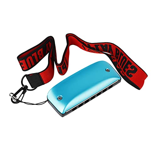 Diagonische Mundharmonika Mit Kostenlosen Lanyards Standard 7 Löcher Harfen Mund Organ Mundkinder Für Kinder Erwachsene Einfach Spielen von LfrXtra