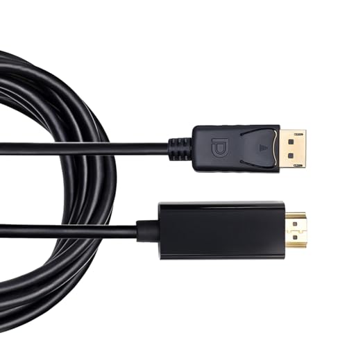 LfrXtra Klar DisplayPort HDTV Portkabelunterstützung 1920x1080p Für Computer Zu HDTVs Verbessert Die Abschirmung LfrXtra Klar DisplayPort HDTV Portkabelunterstützung 1920x1080p Für Computer Zu HDTVs Verbessert Die Abschirmung von LfrXtra