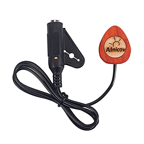 Piezoelektrischer Kontakt Mikrofon Pickup Cello Erhu Ukulele Mandolin Gitarre Mikrofon Pickup Geigenmikrofon Tonabnehmer von LfrXtra