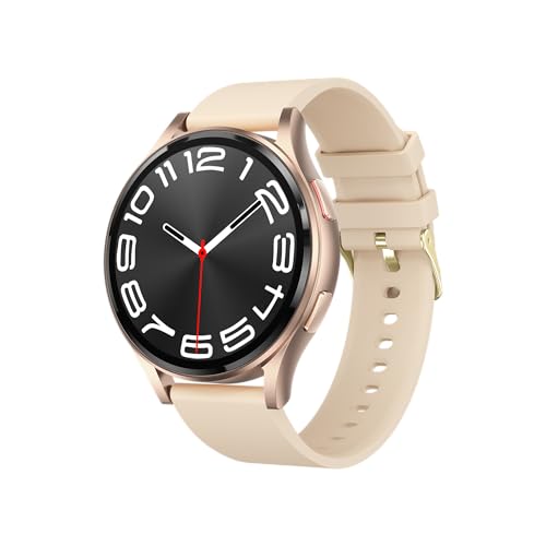 Lgnitek Smartwatch mit Telefonfunktion für Android/iOS (Rosa) von Lgnitek