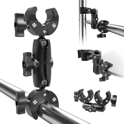Kamera Doppelklemme, Doppelklemme Magic Arm, Kamera Doppelklemme, Kamera Klemme Halterung, Kamera Klemme Fahrradhalterung, Super Clamp für Gopro Lichtstativ Reflektor Fahrrad Motorrad Lenker Selfie Kamera Doppelklemme, Doppelklemme Magic Arm, Kamera Doppelklemme, Kamera Klemme Halterung, Kamera Klemme Fahrradhalterung, Super Clamp für Gopro Lichtstativ Reflektor Fahrrad Motorrad Lenker Selfie von Lguaquanx