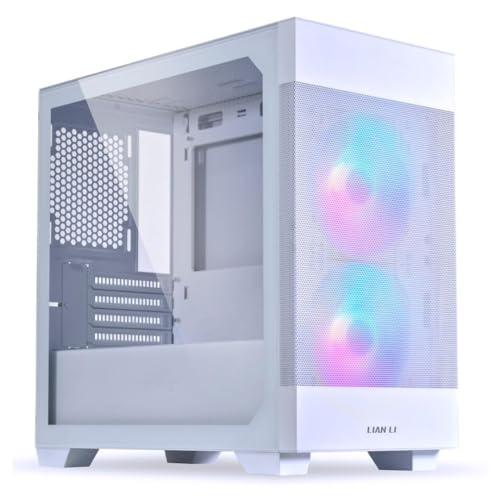Lian Li LANCOOL 205M Mesh Micro-ATX-Gehäuse, Tempered Glass - weiß Lian Li LANCOOL 205M Mesh Micro-ATX-Gehäuse, Tempered Glass - weiß von Lian Li