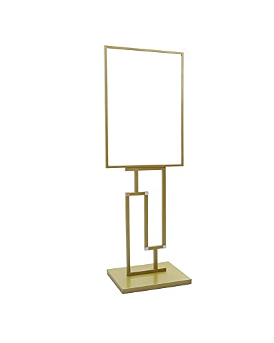 Li Billboard-Anzeigen-Karte Display Stand Kreative Propaganda Ständer Plakatständer Stand-Schild, (Höhe 140 cm) (Color : Gold) von Li