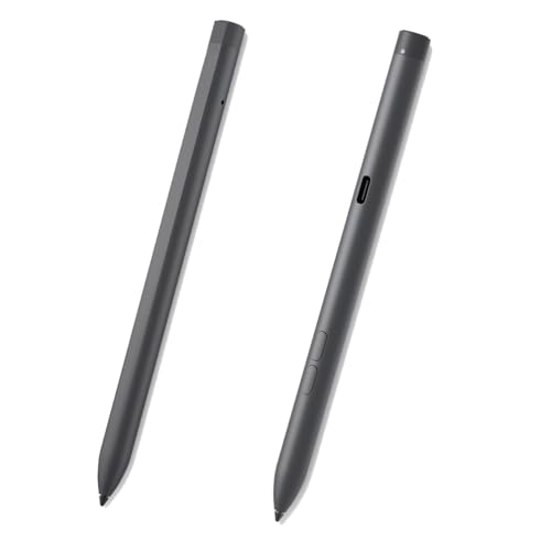Active Pen PN7522W for Dell Premier Rechargeable Active Pen - PN7522W, 3-Buttons, LED Indicator, Cone-Shaped Nib, Wireless - Bluetooth-Pen - Black (Pen Only) von LiLiTok