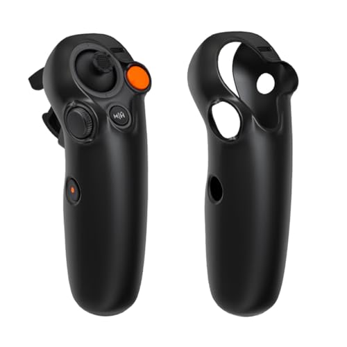 Avata 2 RC 3 Controller Silikon Schutzhülle, Anti-Drop RC 3 FPV Motion 3 Hülle Griffschutz Anti-Scratch Schutzhülle für DJI Avata 2 Zubehör (Schwarz) von LiLiTok