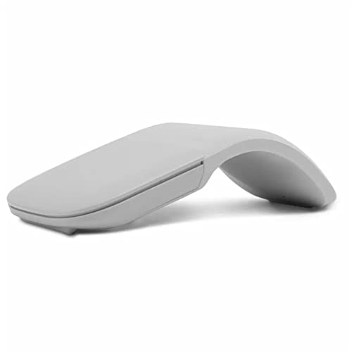 Bluetooth Klapp Maus, Leise Kabellose Mäuse, Kompatibel für Microsoft PC MacBook OS Laptop (unterstützt alle Systeme) (Weiß) von LiLiTok