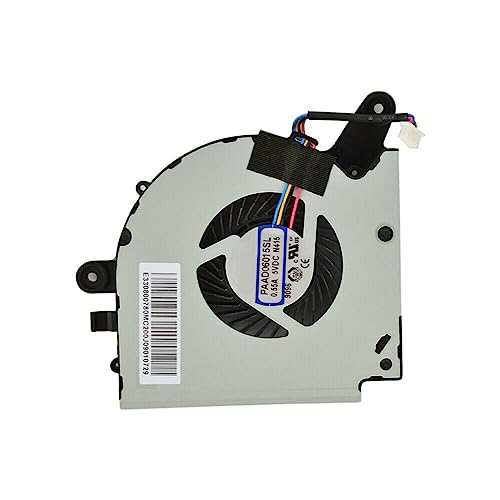 CPU+GPU Lüfter Kühlung Lüfter für MSI GF75 Thin 8RC 8RD 9SC 9SD PAAD06015SL N415 N416 (CPU-Lüfter) von LiLiTok